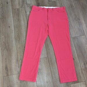 RLX Ralph Lauren Golf X Billy Horschel Men’s Trousers Pants Bright Pink 38x32